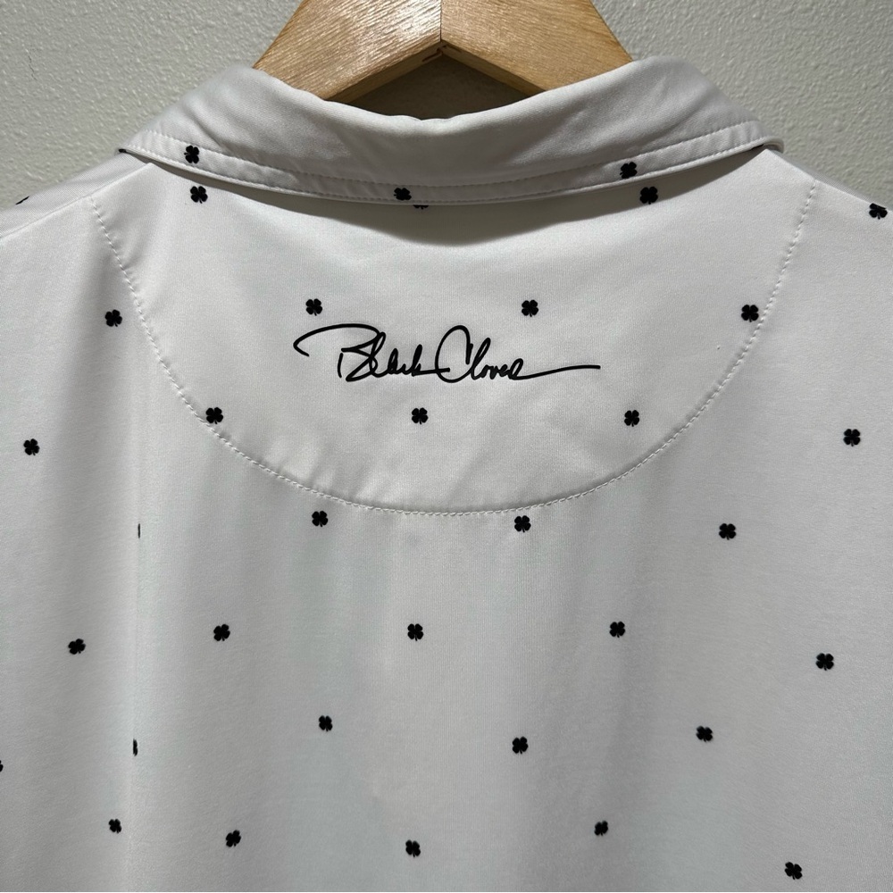 Black Clover Cloverfield All Over Clover Print Polo - Picture 10 of 10